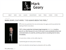 Tablet Screenshot of markgeary.com